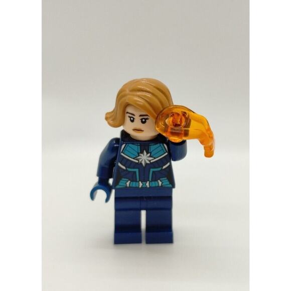 Captain Marvel 'Vers' (Kree Starforce Uniform) Minifigure Lego - Picture 2 of 6